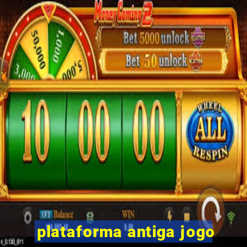 plataforma antiga jogo